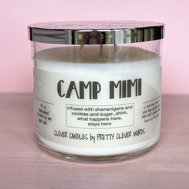 Camp Mimi -  warm cotton candle