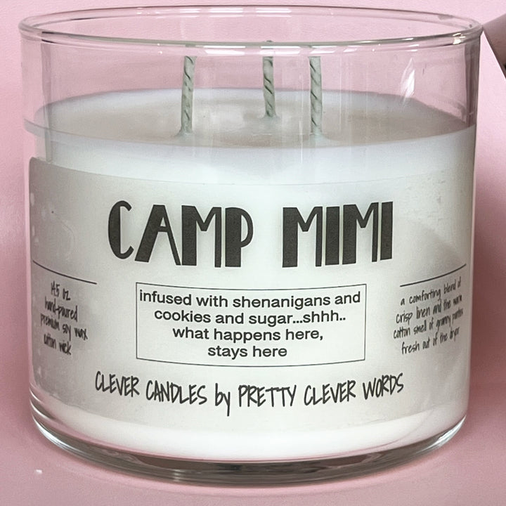 Camp Mimi -  warm cotton candle