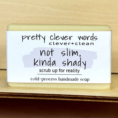 clever+clean white tea ginger bar soap - not slim, kinda shady