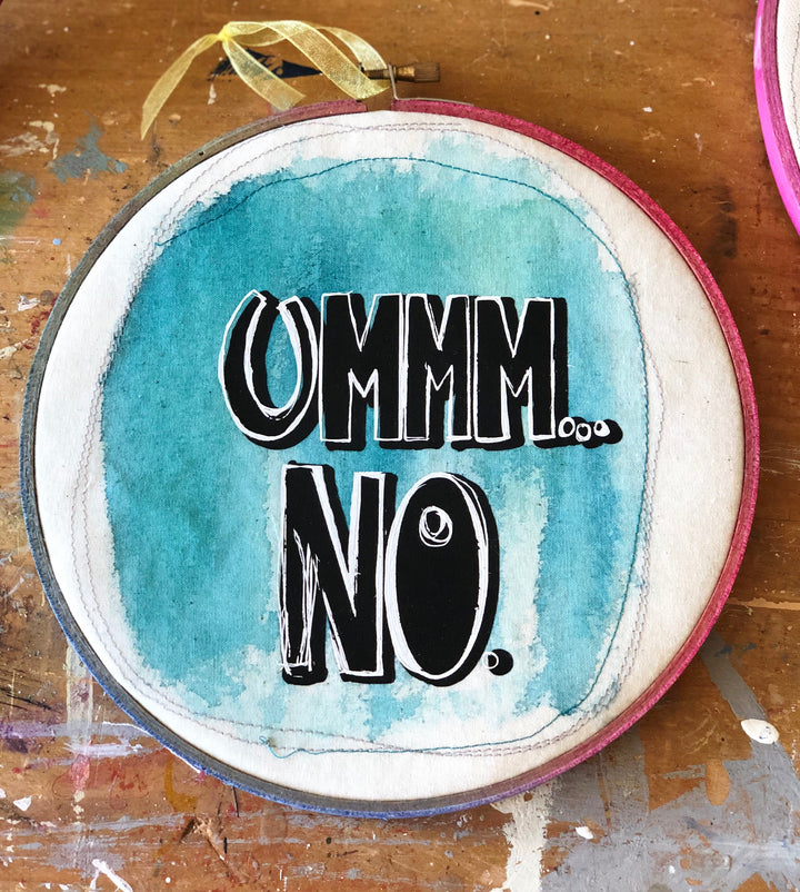 ummm no - hoop art