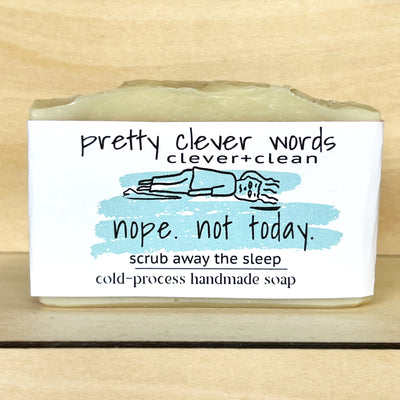clever+clean after the rain bar soap - nope. not today...