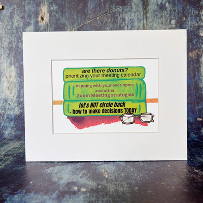 true life bookshelf print 1  - business books