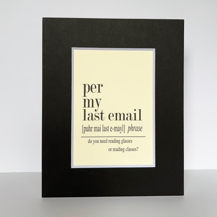 word art prints for the office - small