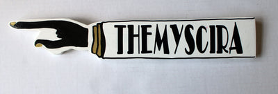 Amazon Wonder Collection - wooden pointy finger signs - Pretty Clever Words