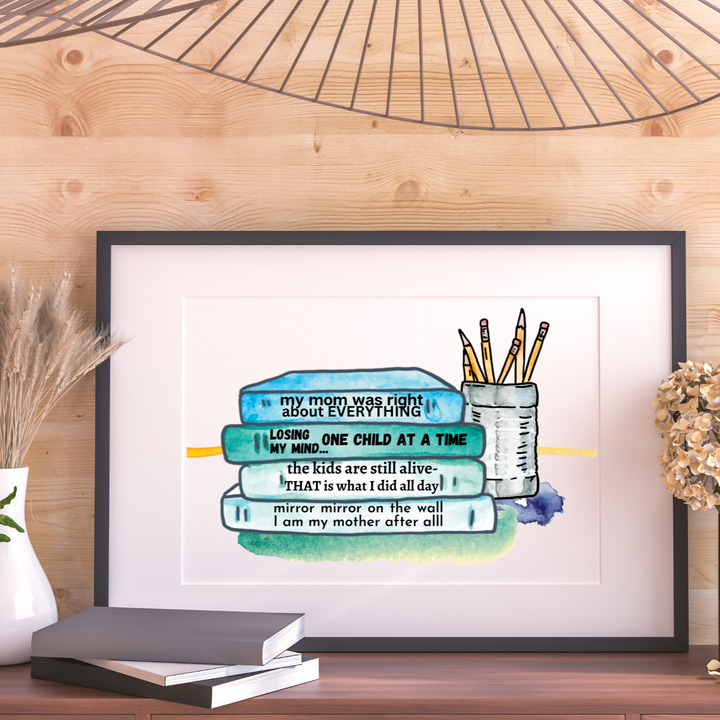true life bookshelf print 7  - my mom was right about everything