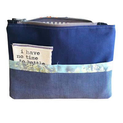 pocket love - canvas zip bag