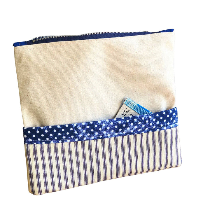pocket fun - canvas zip bag
