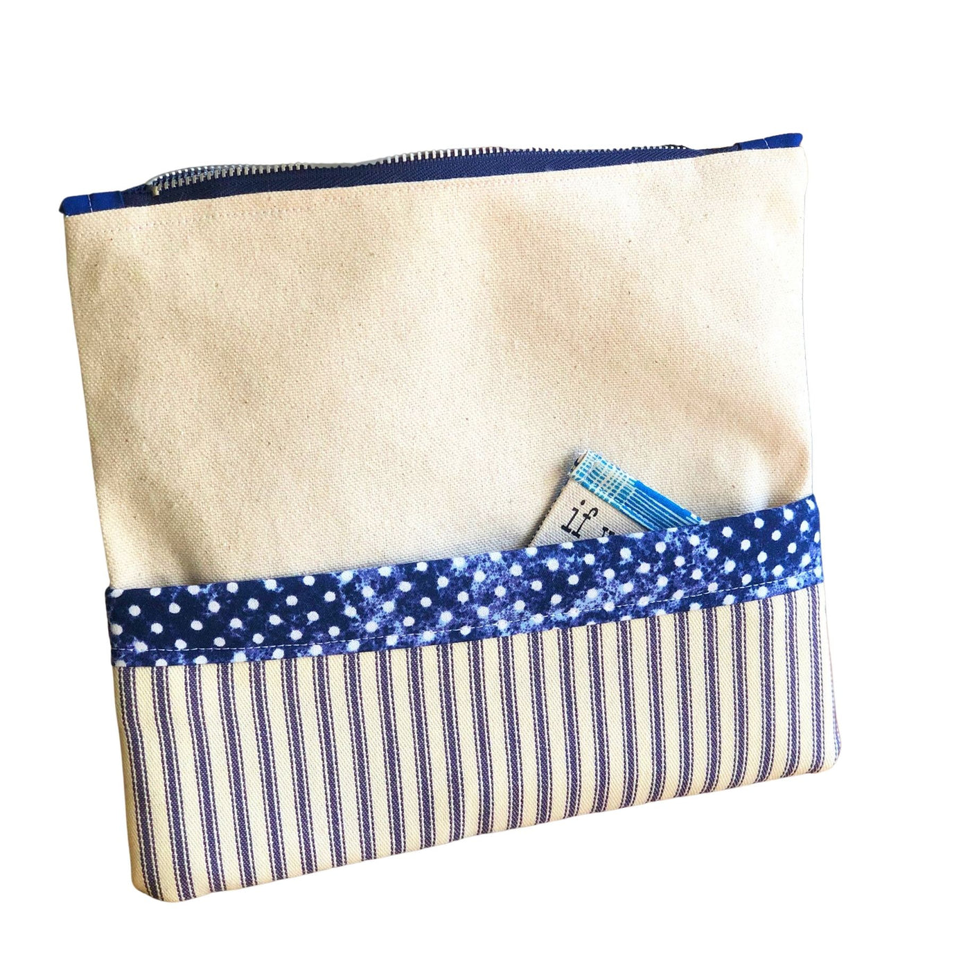 pocket fun - canvas zip bag