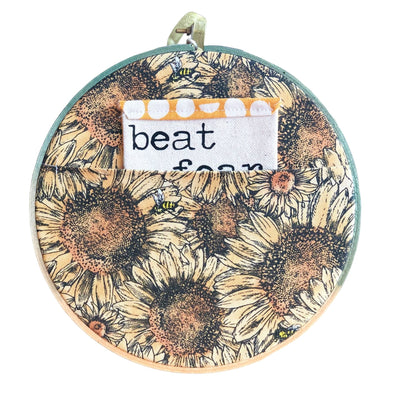 sunny - pocket hoop art