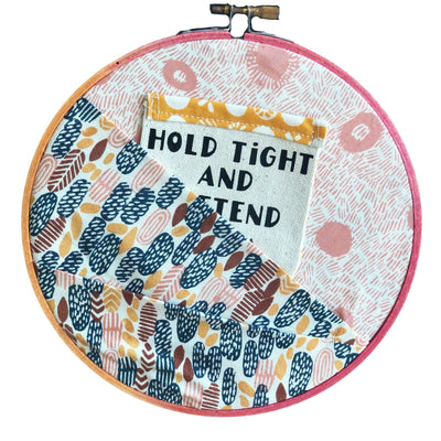 pinky pocket hoop art