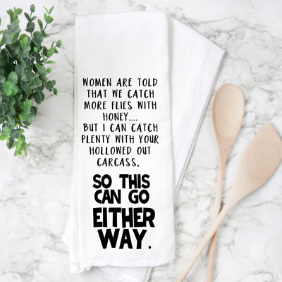this can go either way - humorous bar, tea and kitchen towel LG