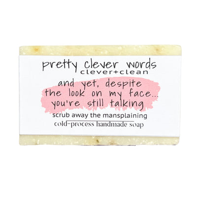 clever+clean grapefruit tea tree bar soap - yet, you're still talking