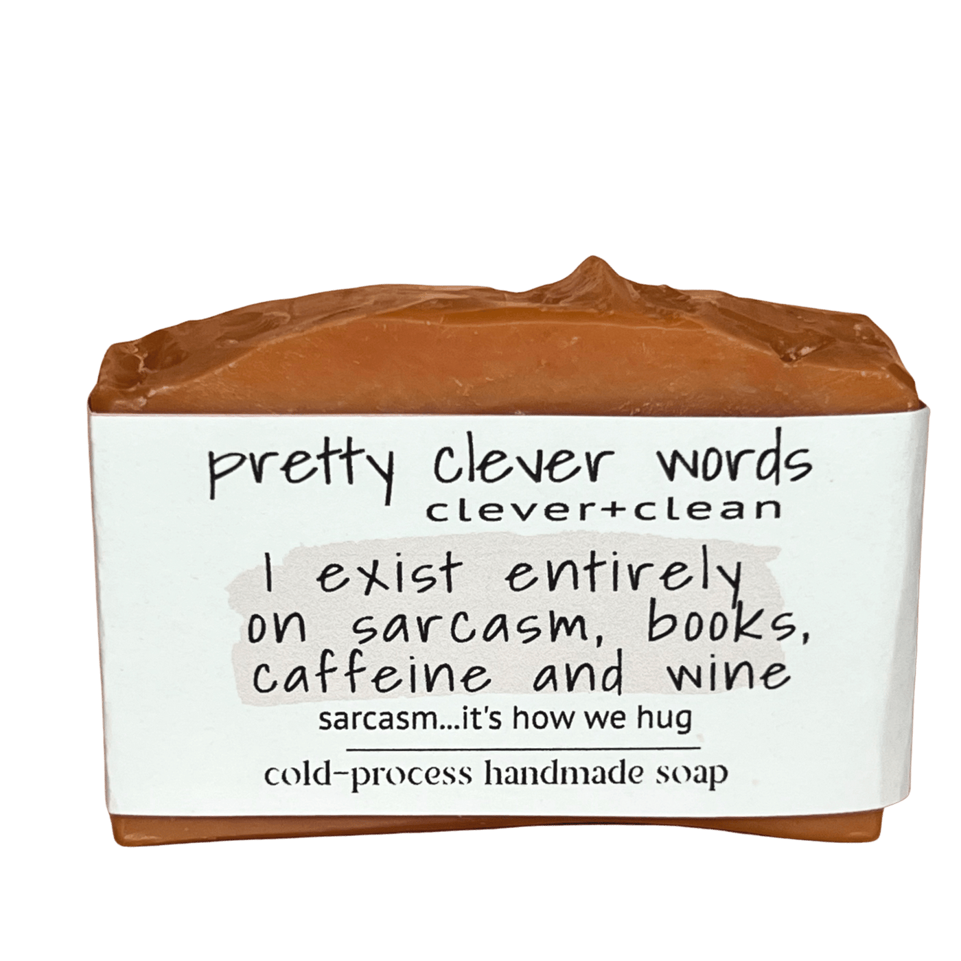 clever+clean rose clay bar soap - i exist entirely on sarcasm and caffeine