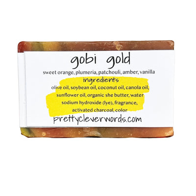 clever+clean gobi gold soap - i do all my own unintentional stunts