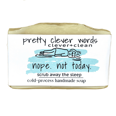 clever+clean after the rain bar soap - nope. not today...