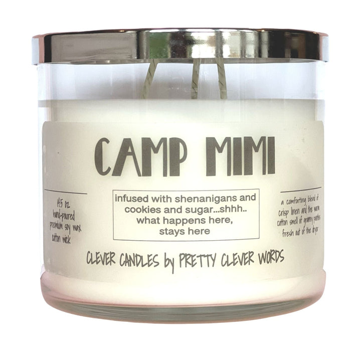 Camp Mimi -  warm cotton candle