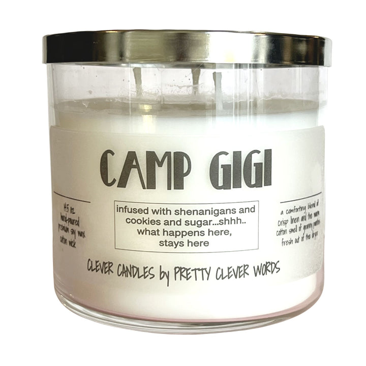 Camp Gigi - warm cotton candle