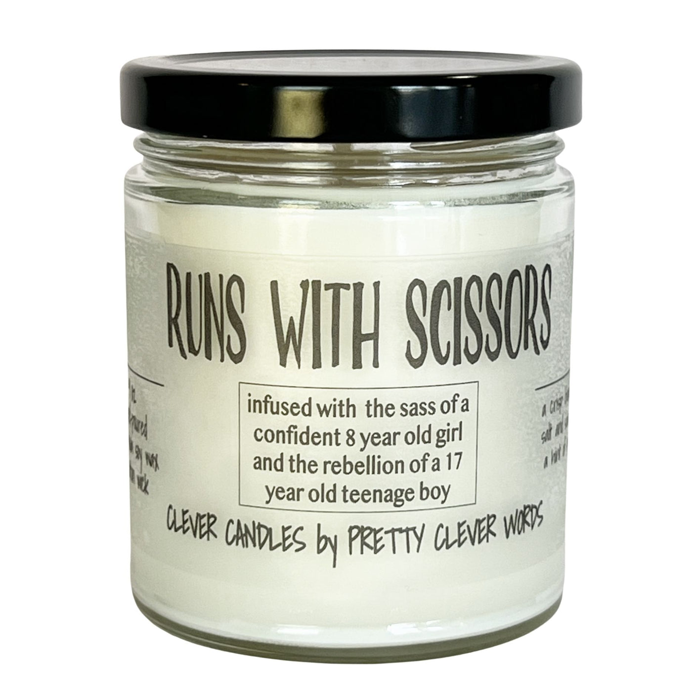 runs with scissors - salt life candle