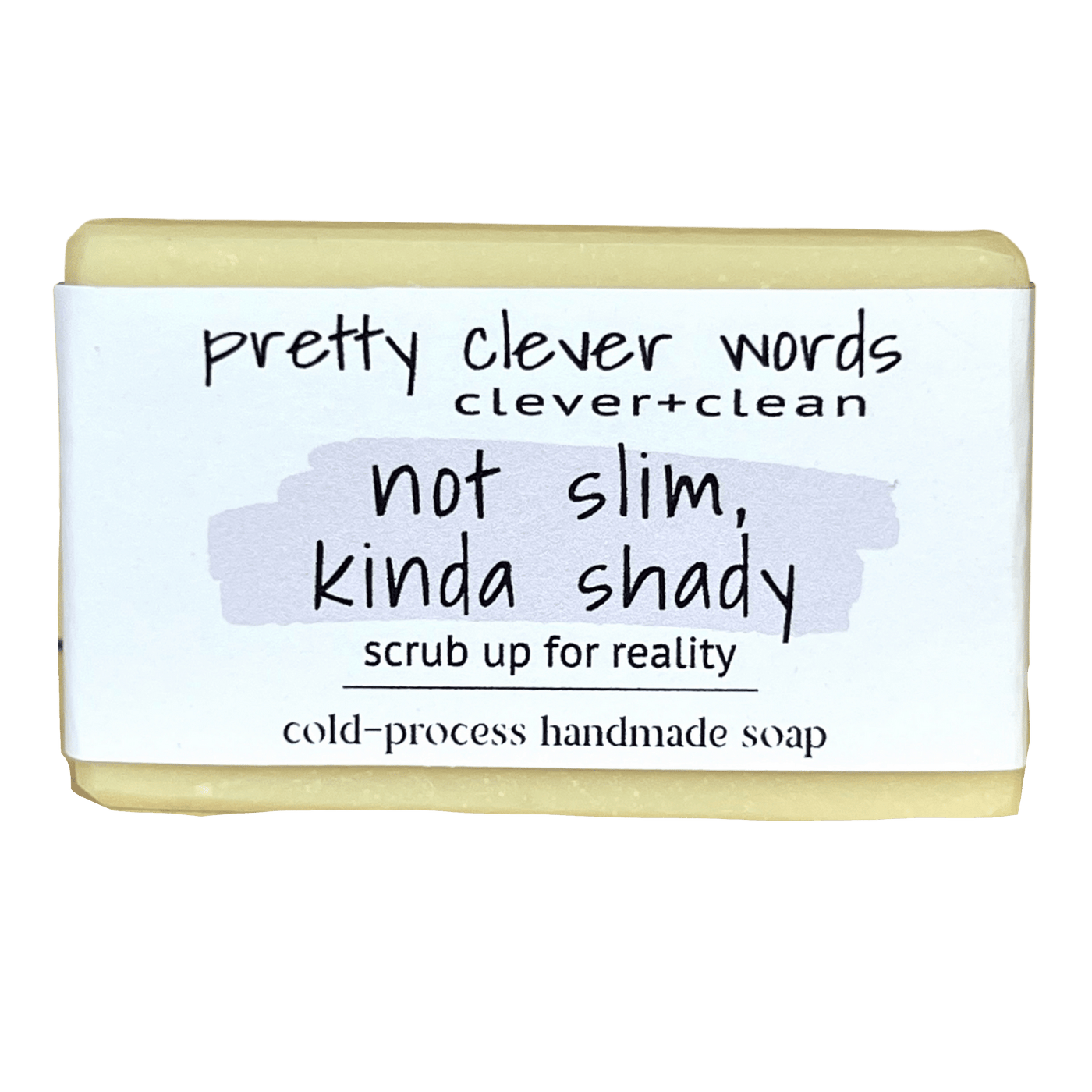 clever+clean white tea ginger bar soap - not slim, kinda shady