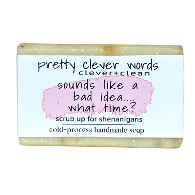clever+clean grapefruit tea tree bar soap - sounds like a bad idea, what time?