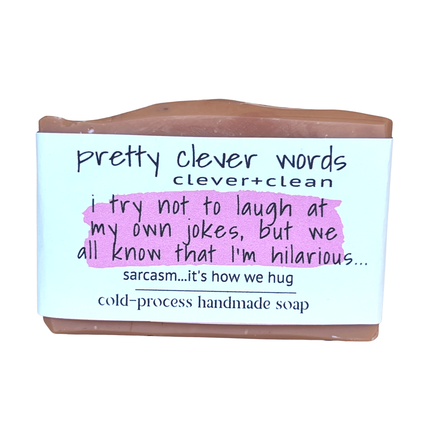 clever+clean rose clay bar soap - we all know I'm hilarious