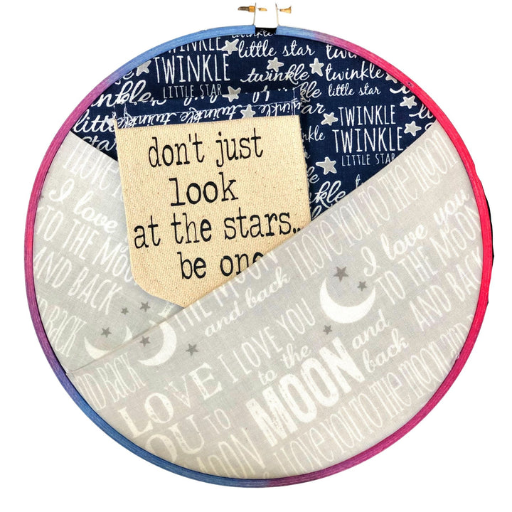 stars in my pocket hoop art