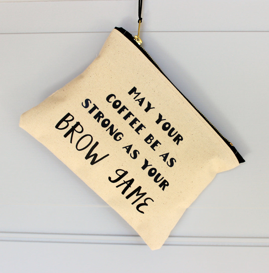brow game strong - zip bag - Pretty Clever Words
