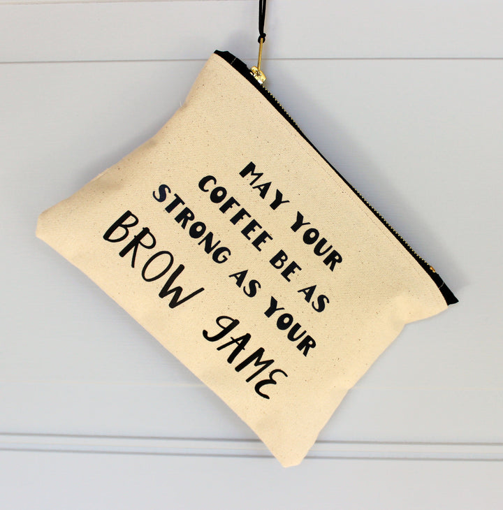 brow game strong - zip bag - Pretty Clever Words