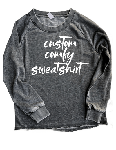 a custom sweatshirt - Women's Styles
