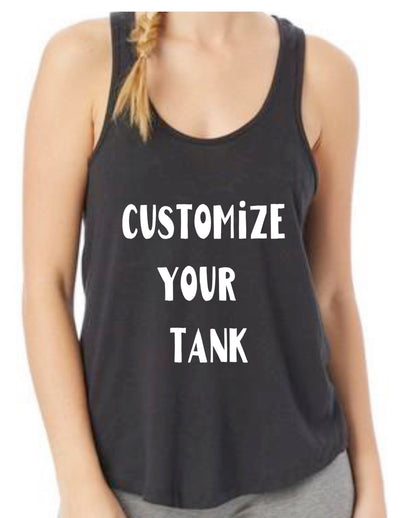 a custom shirt - Women's Tank Tops