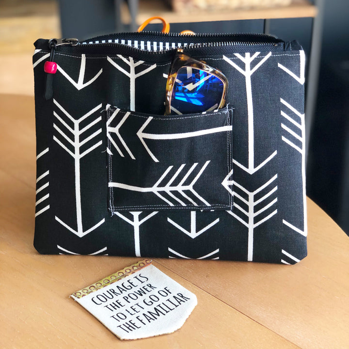 life pocket - canvas zip bag