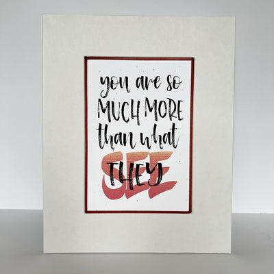 word art print