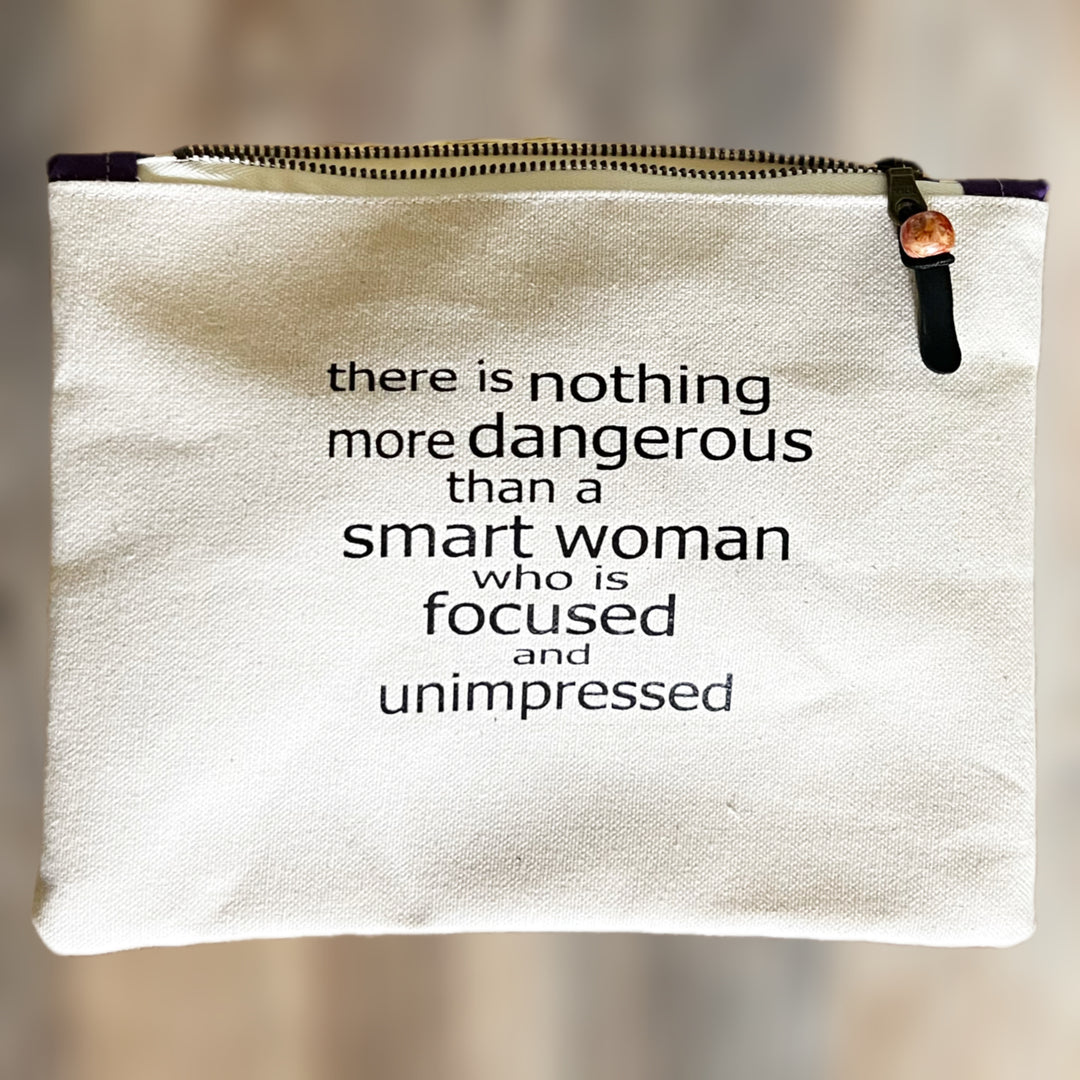 mini canvas makeup medication money zip bag group 2
