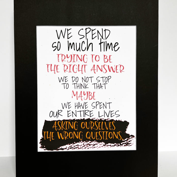 word art print