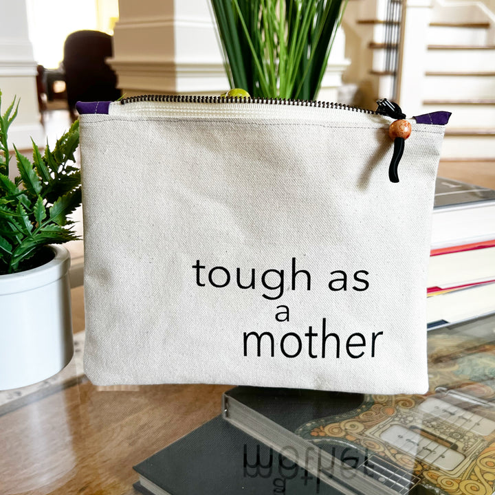 mini canvas makeup medication money zip bag group 2