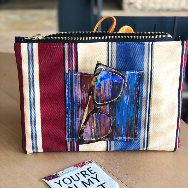 pocket life - canvas zip bag