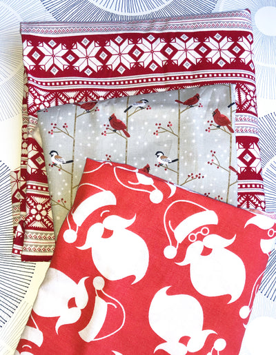 Cotton Face Mask - HOLIDAY FABRIC
