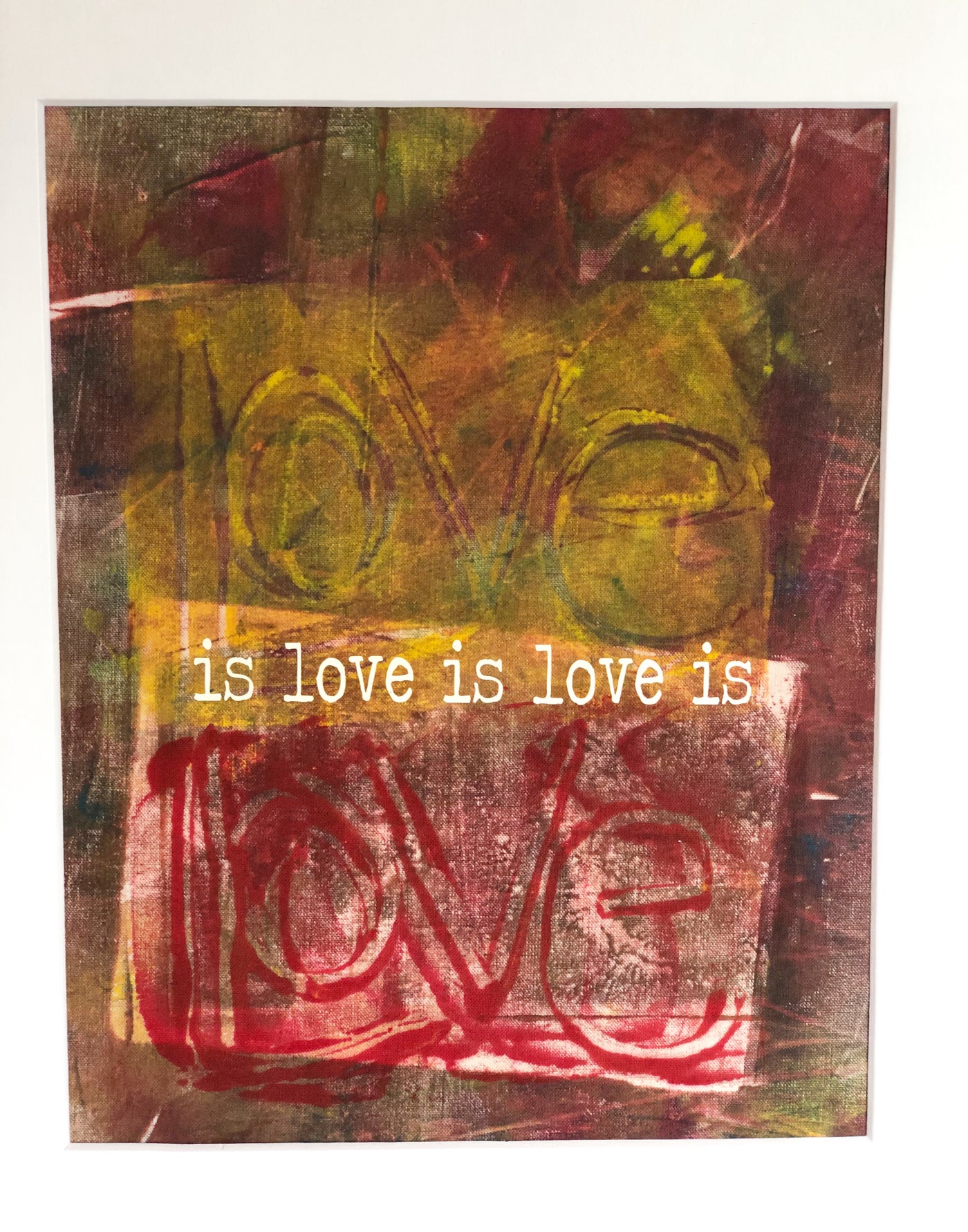 love is love is love - art print