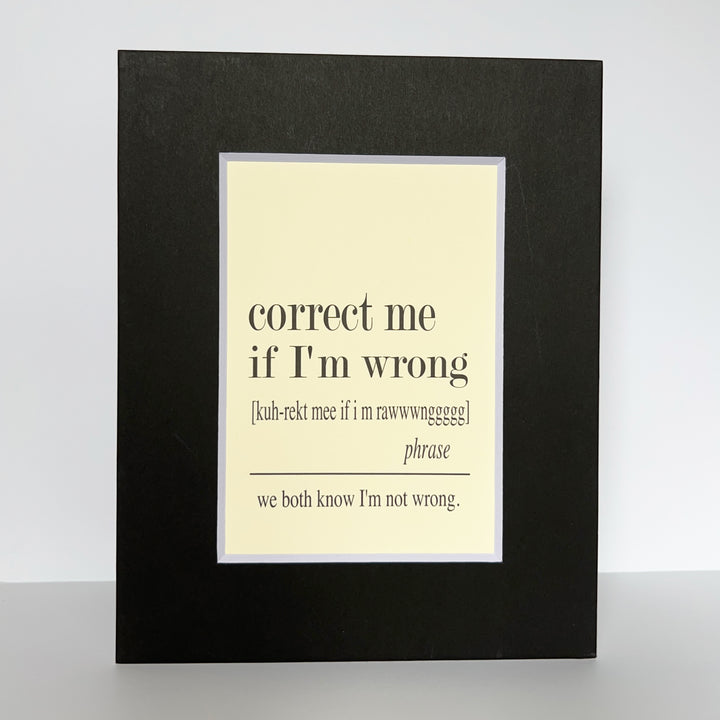 word art prints for the office - small