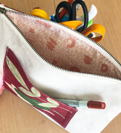 pocket fun - canvas zip bag