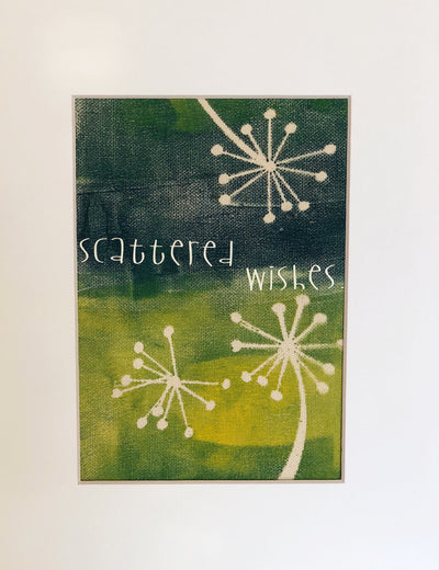 scattered wishes - art print