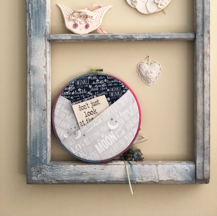stars in my pocket hoop art