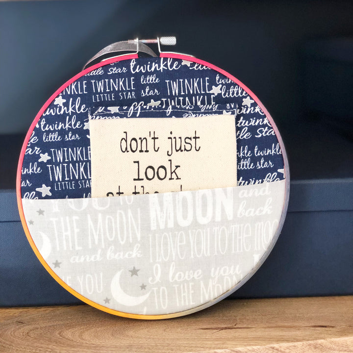 stars in my pocket hoop art