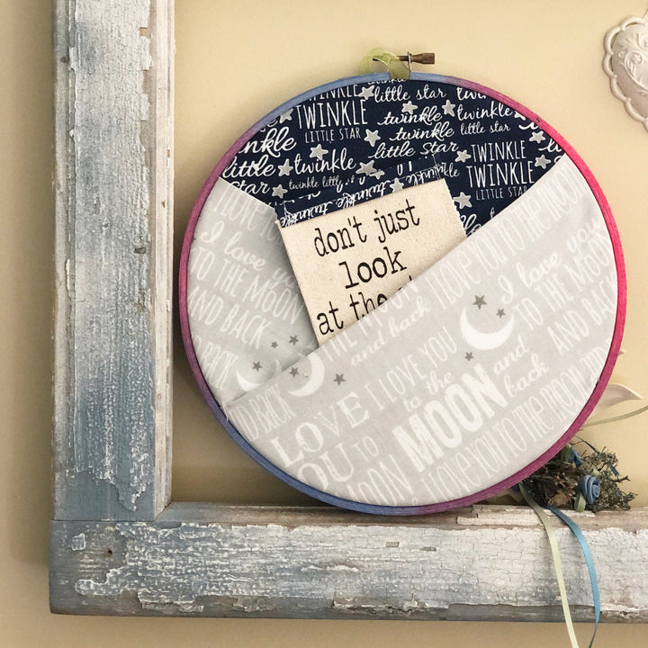 stars in my pocket hoop art