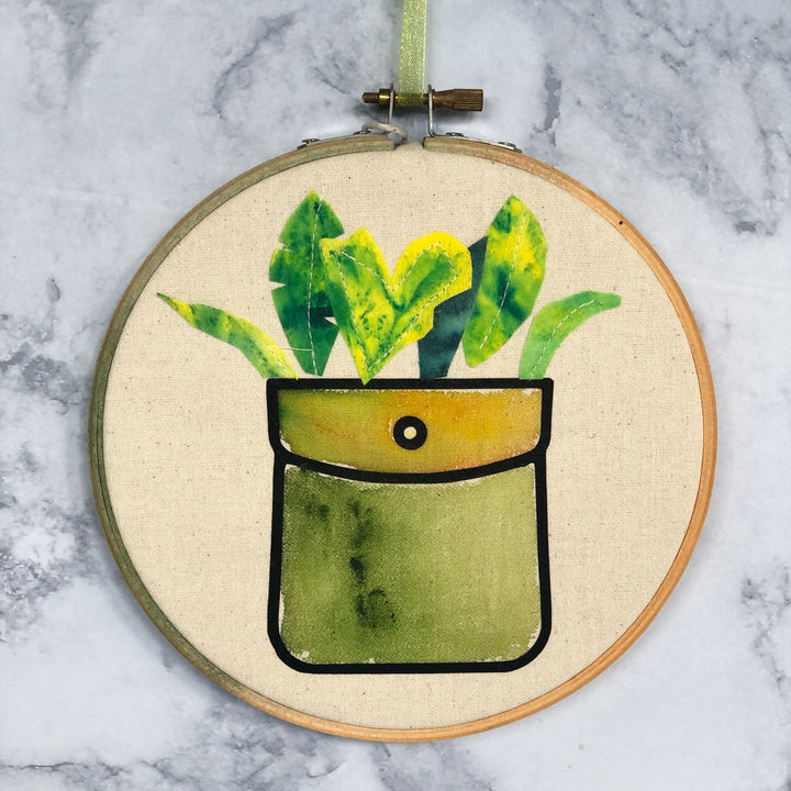 pocket plant - hoop art