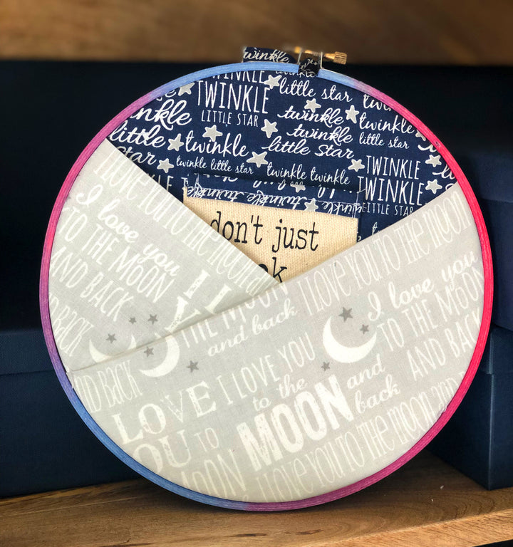 stars in my pocket hoop art