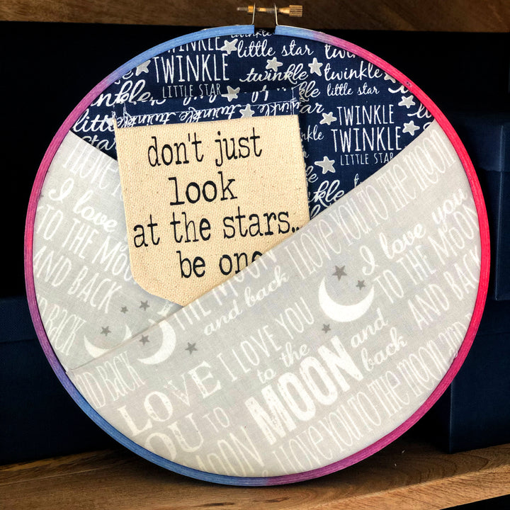 stars in my pocket hoop art