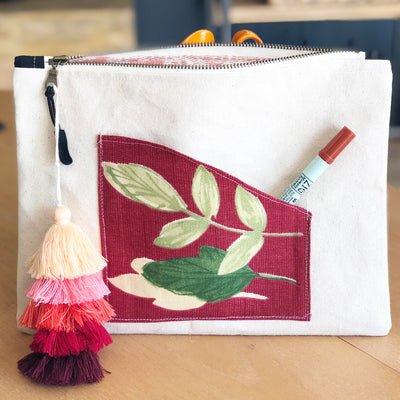 pocket fun - canvas zip bag