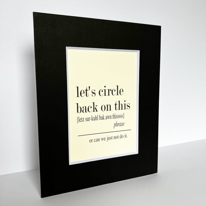 word art prints for the office - small