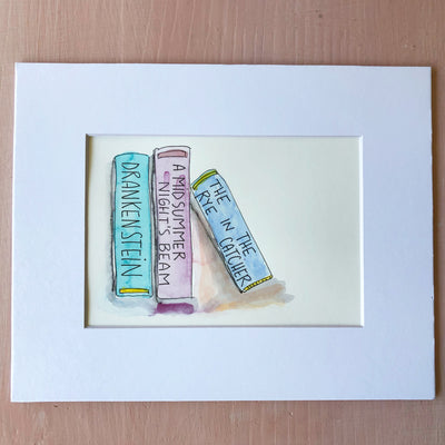 true life bar books vol. 3  - watercolor print